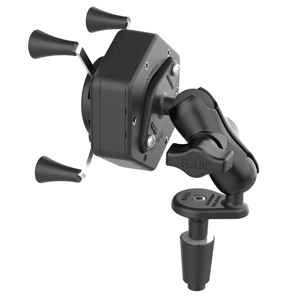 RAM Mount RAM&reg; X-Grip&reg; Phone Mount w/Vibe-Safe&trade; &amp; Fork Stem Base - Short 3