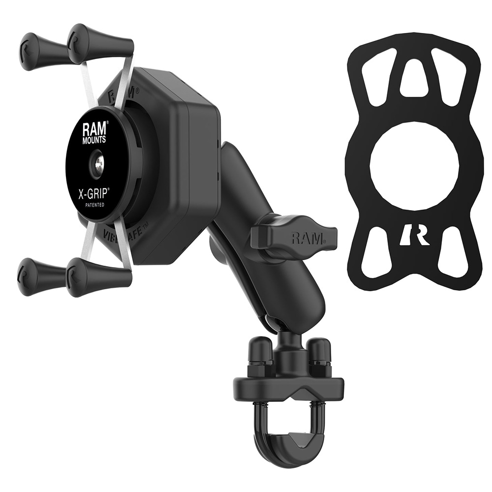 RAM Mount RAM&reg; X-Grip&reg; Phone Mount w/Vibe-Safe&trade; &amp; U-Bolt Base - Medium 2