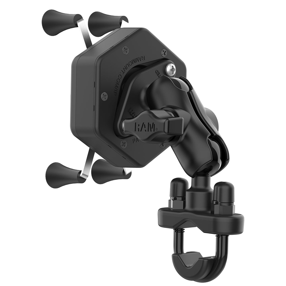 RAM Mount RAM&reg; X-Grip&reg; Phone Mount w/Vibe-Safe&trade; &amp; U-Bolt Base - Short 3