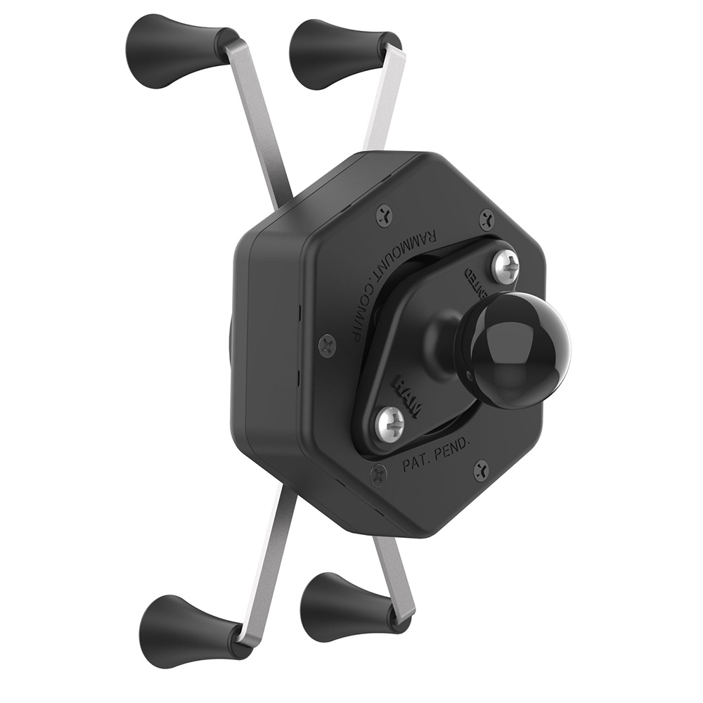 RAM Mount RAM&reg; X-Grip&reg; Large Phone Holder w/Ball &amp; Vibe-Safe&trade; Adapter 3