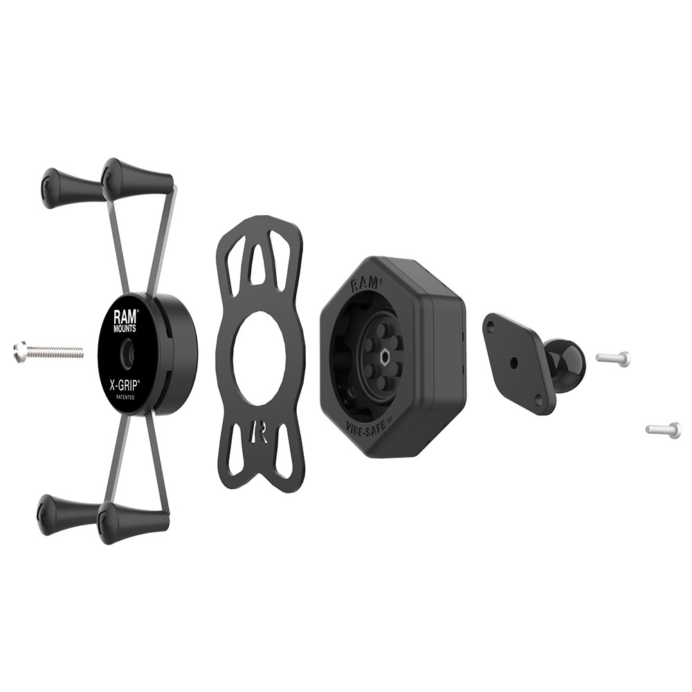 RAM Mount RAM&reg; X-Grip&reg; Large Phone Holder w/Ball &amp; Vibe-Safe&trade; Adapter 4