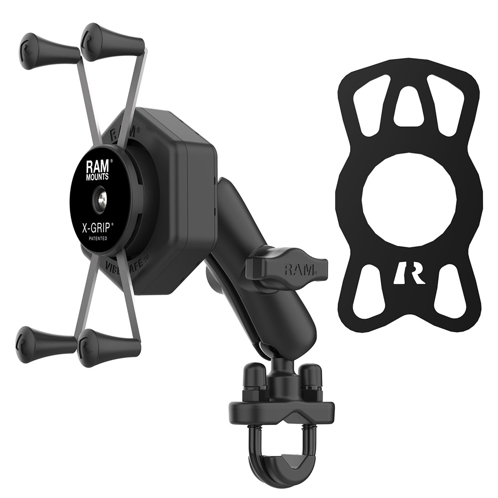 RAM Mount RAM&reg; X-Grip&reg; Large Phone Mount w/Vibe-Safe&trade; &amp; U-Bolt Base - Medium 2