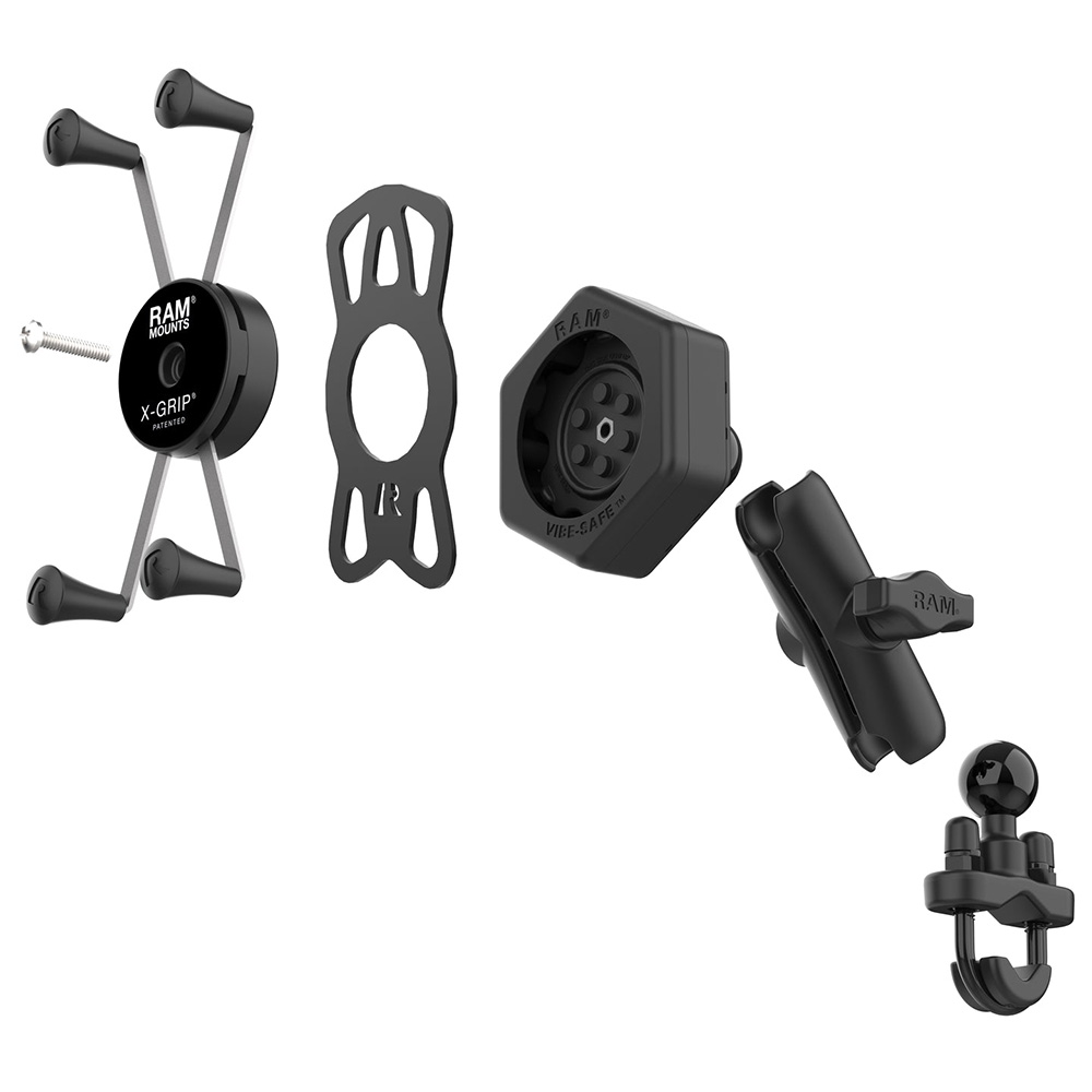RAM Mount RAM&reg; X-Grip&reg; Large Phone Mount w/Vibe-Safe&trade; &amp; U-Bolt Base - Medium 4
