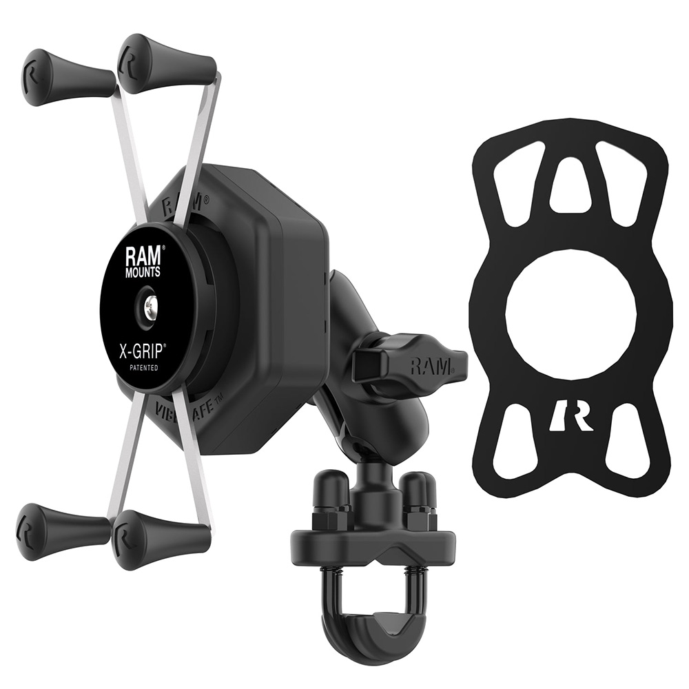 RAM Mount RAM&reg; X-Grip&reg; Large Phone Mount w/Vibe-Safe&trade; &amp; U-Bolt Base - Short 2