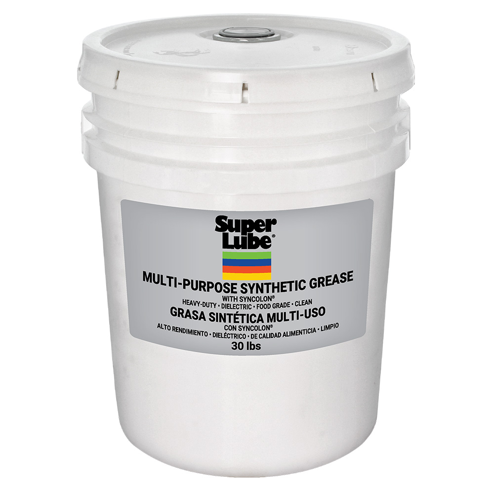 Super Lube Multi-Purpose Synthetic Grease w/Syncolon&reg; (PTFE) - 30lbs 2