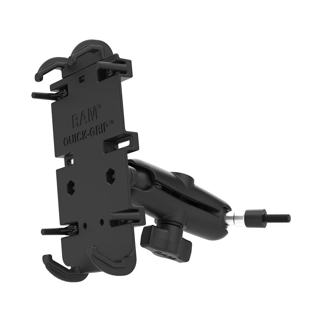 RAM Mount RAM&reg; Quick-Grip&trade; XL Phone Mount w/Grab Handle M6 Bolt Base 2