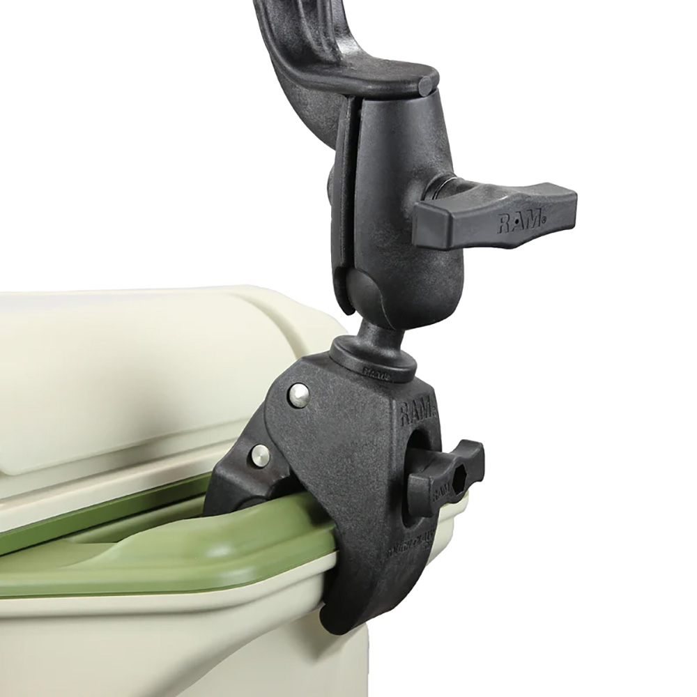 RAM Mount RAM&reg; Tube Jr.&trade; Rod Holder w/Revolution Arm &amp; RAM&reg; Tough-Claw&trade; Base 2