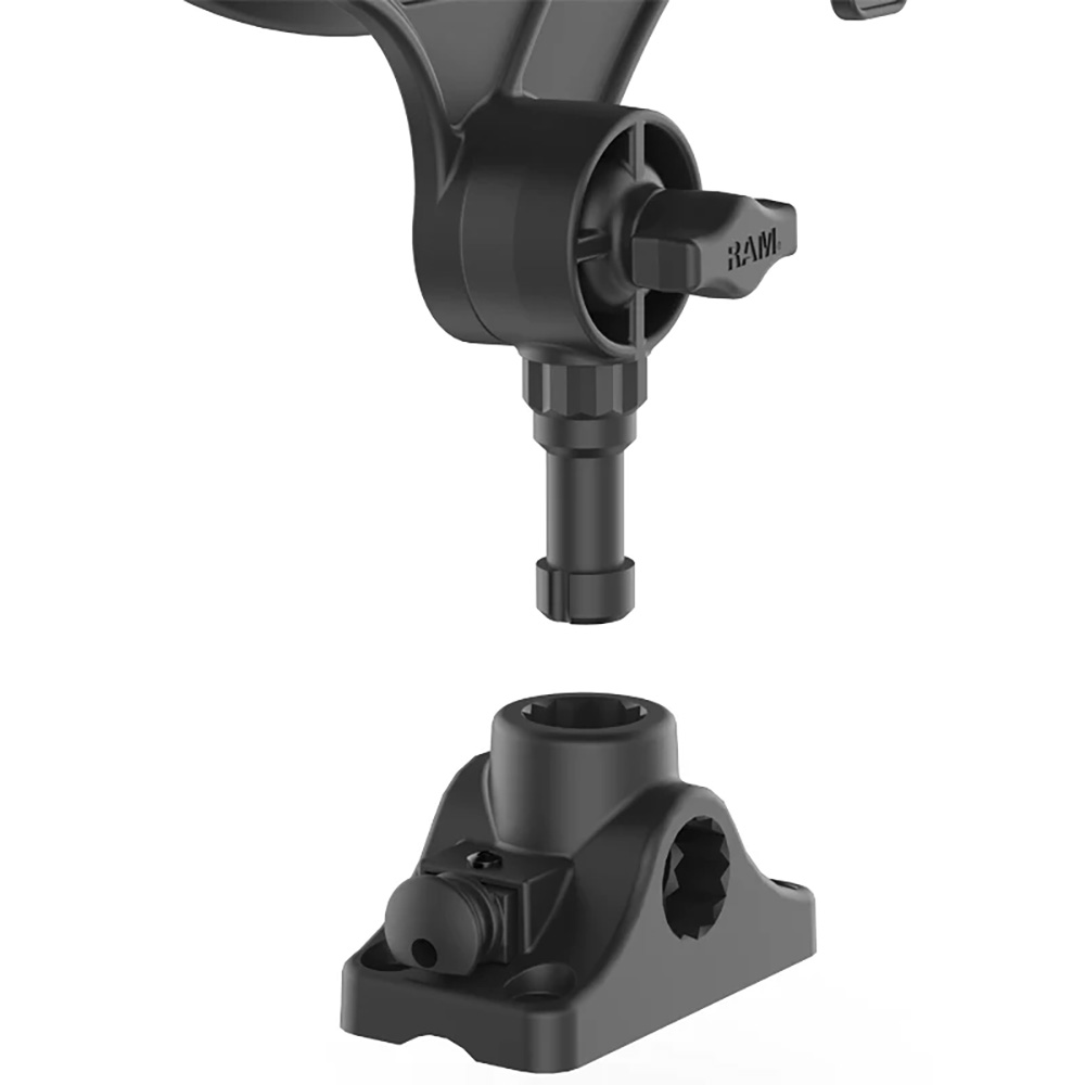 RAM Mount RAM ROD&reg; JR Fishing Rod Holder w/Bulkhead/Flat Surface Base 2