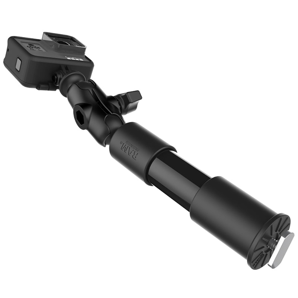 RAM Mount RAM&reg; Tough-Pole&trade; 9" Action Camera Track Mount 2