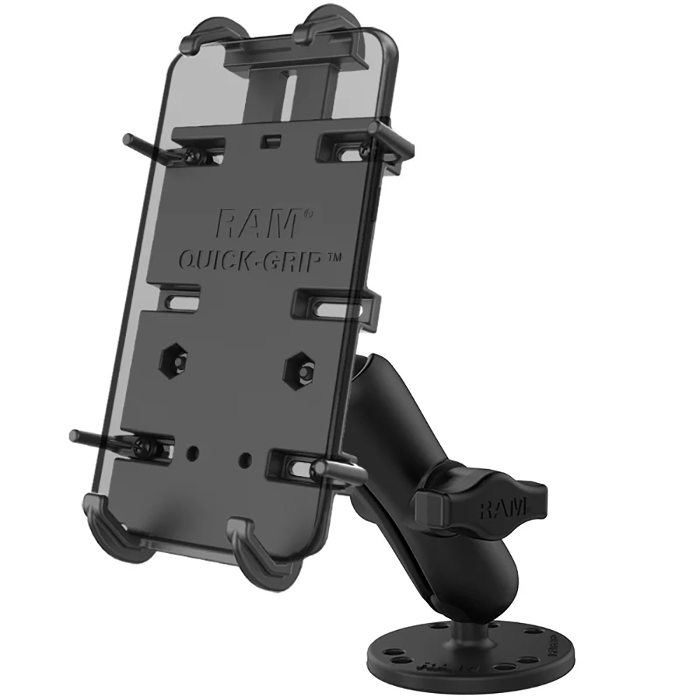 RAM Mount RAM&reg; Quick-Grip&trade; XL Spring-Loaded Phone Mount w/Drill-Down Base 2