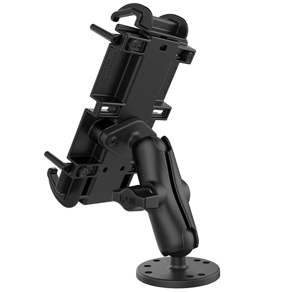 RAM Mount RAM&reg; Quick-Grip&trade; XL Spring-Loaded Phone Mount w/Drill-Down Base 3