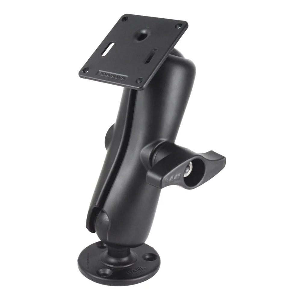 RAM Mount RAM&reg; Double Ball Mount w/75 x 75mm VESA Plate &amp; Jam Nut - Medium 2