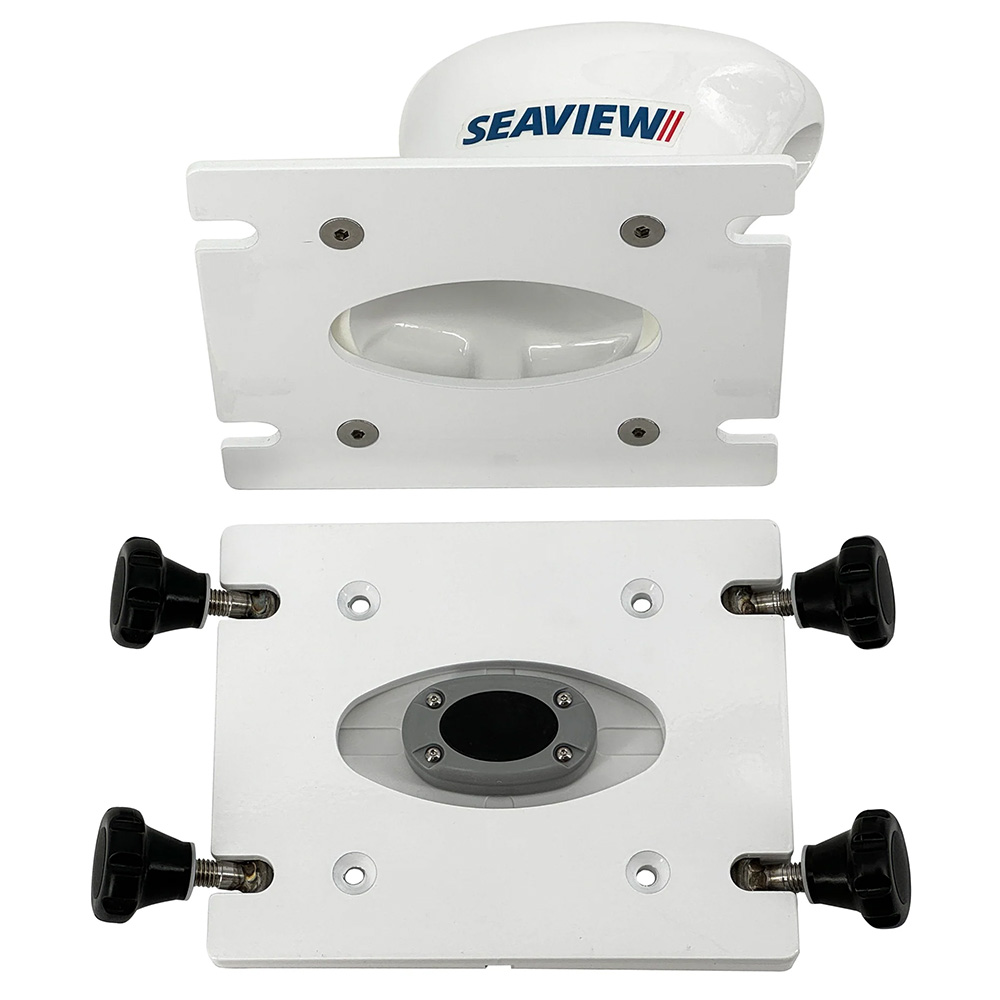 Seaview Removable Base f/Pedestal Mounts w/7x7 Base Plate - White 2