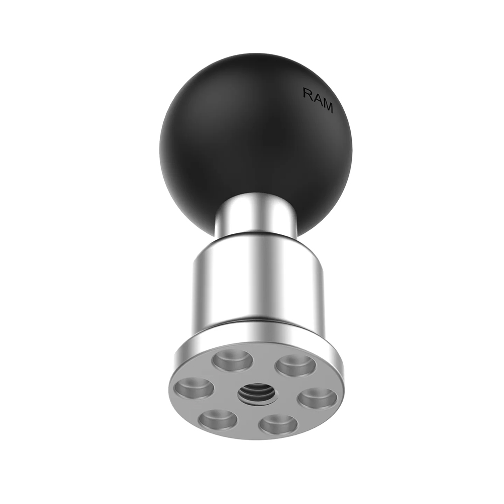 RAM Mount RAM&reg; Aluminum Pin-Lock Ball Adapter w/1/4"-20 Female Thread - C Size 2
