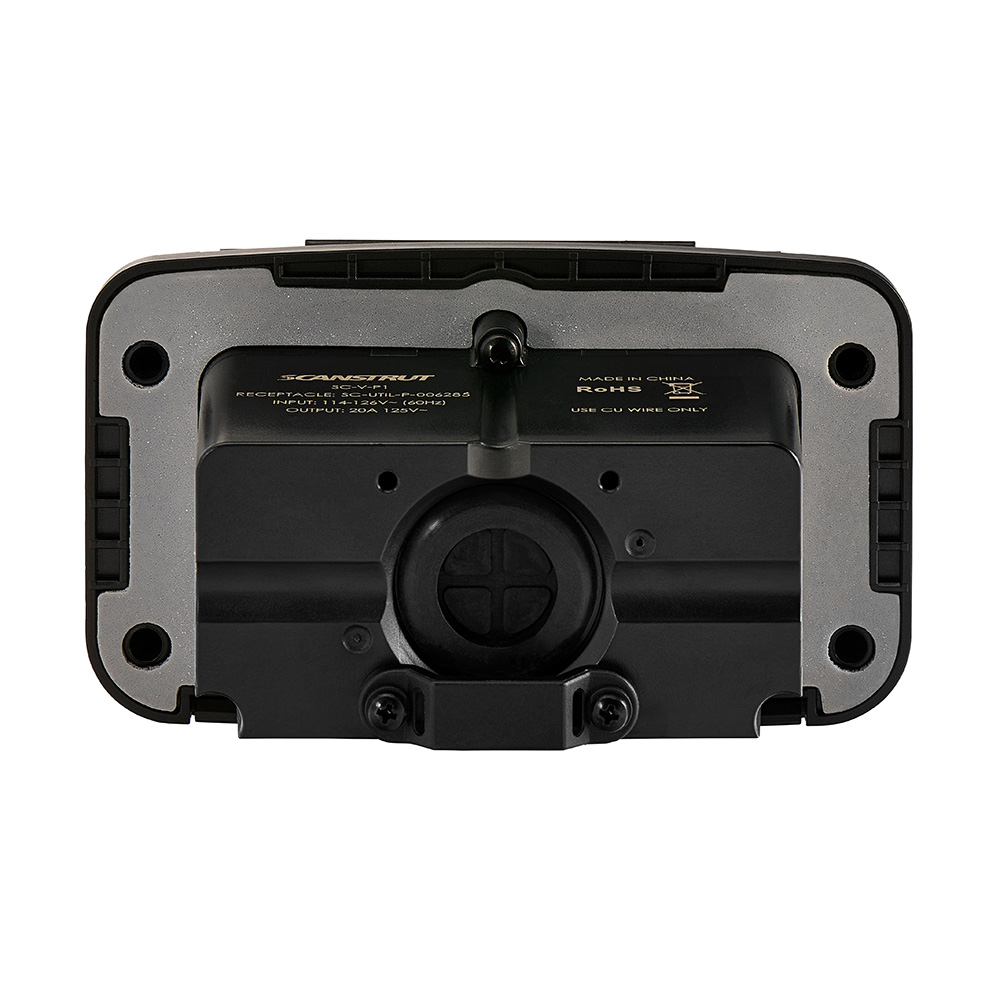 Scanstrut Ventura Series Dual AC Outlet - 125V - 20A 4