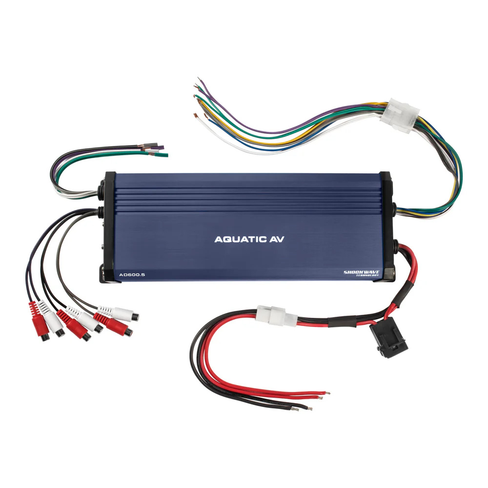 Aquatic AV AD600.5 5/4/3-Channel Amplifer 4