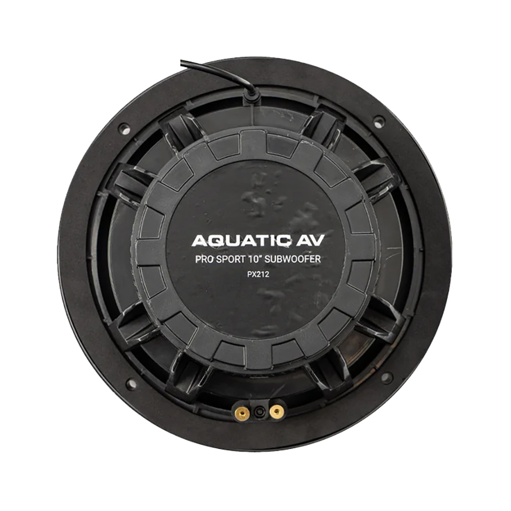 Aquatic AV PRO Sport 10" RGB Subwoofer - Black 4