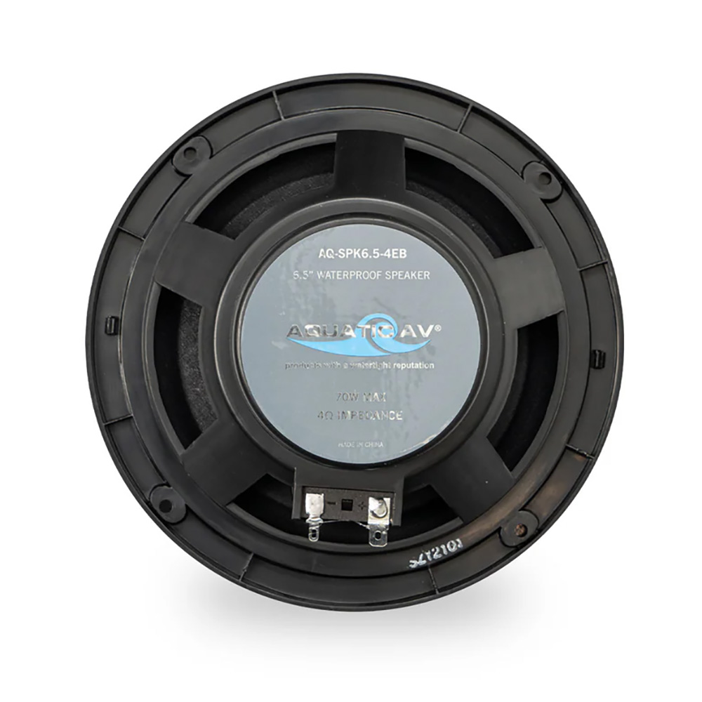 Aquatic AV 6.5" Economy Speakers - Black - Pair 3