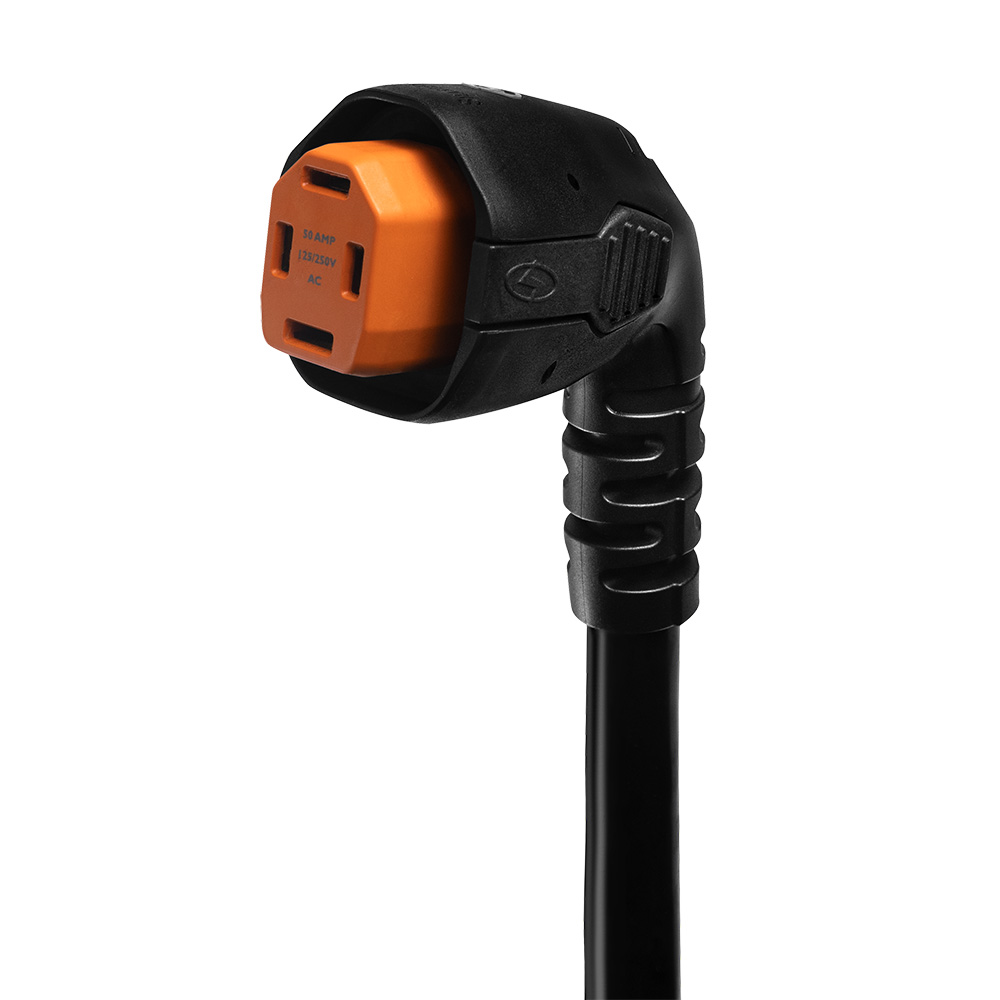 SmartPlug 50 AMP Angled RV Dual Configuration Cordset - 30' 3