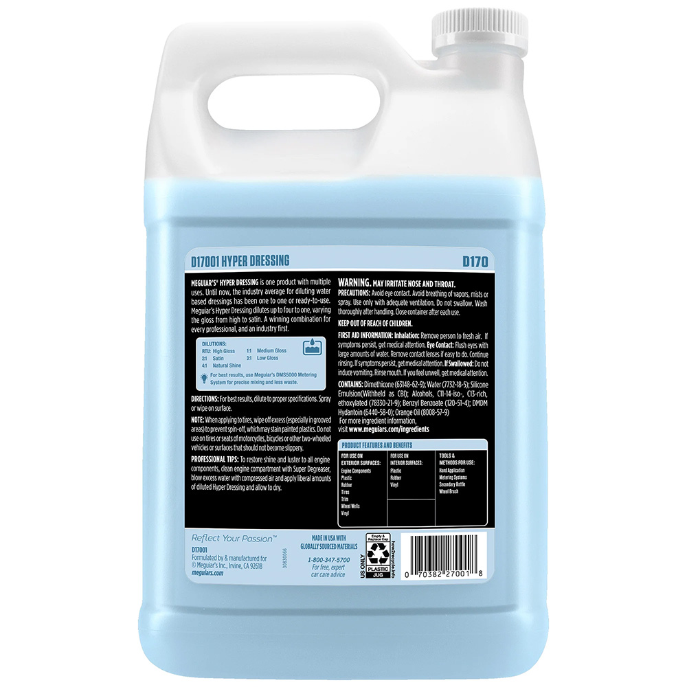 Meguiar's Hyper Dressing - 1 Gallon 2