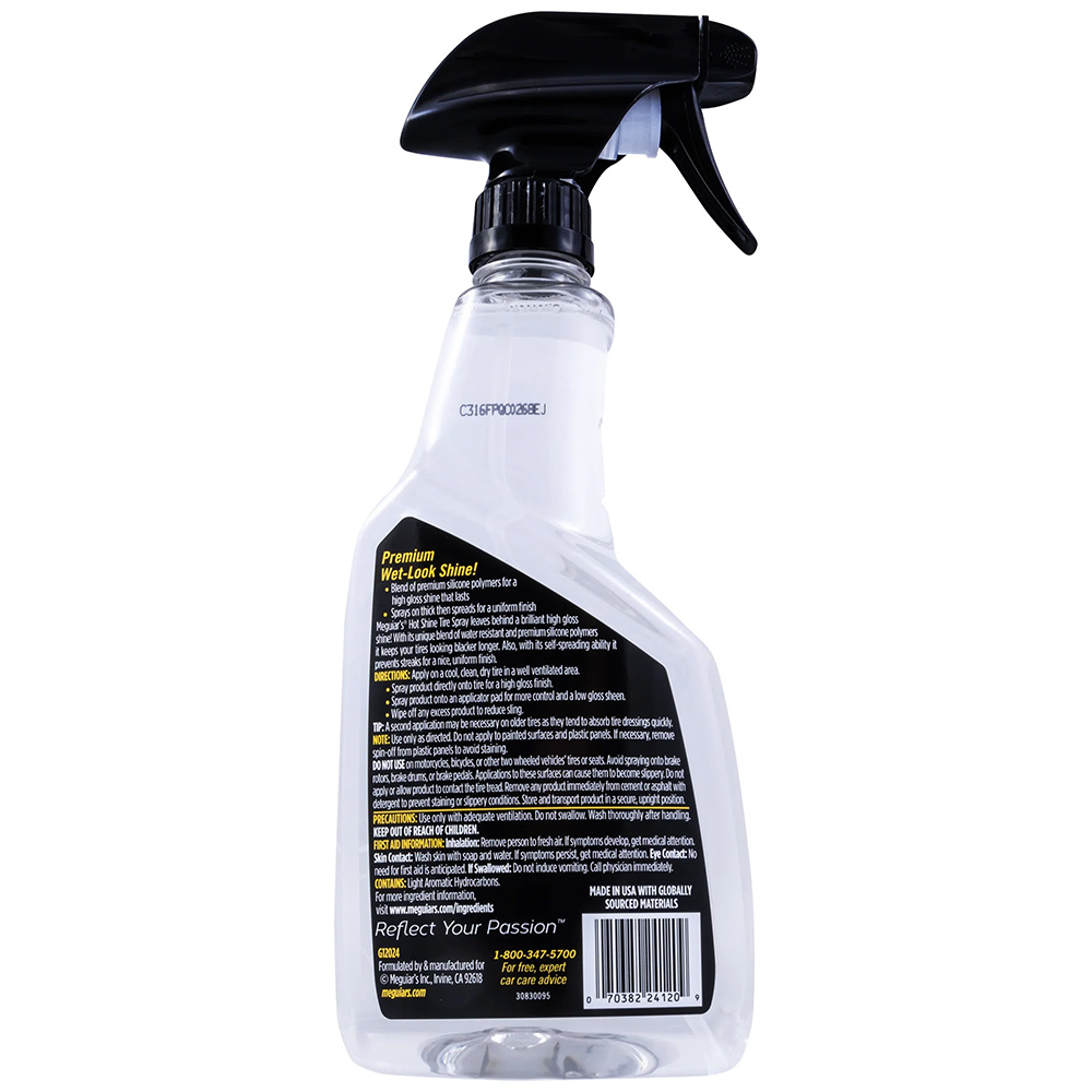 Meguiar's Hot Shine Tire Spray - 24oz 2