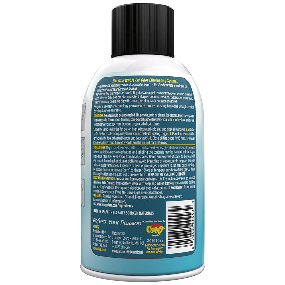 Meguiar's Whole Car Air Refresher Odor Eliminator - New Car Scent 2