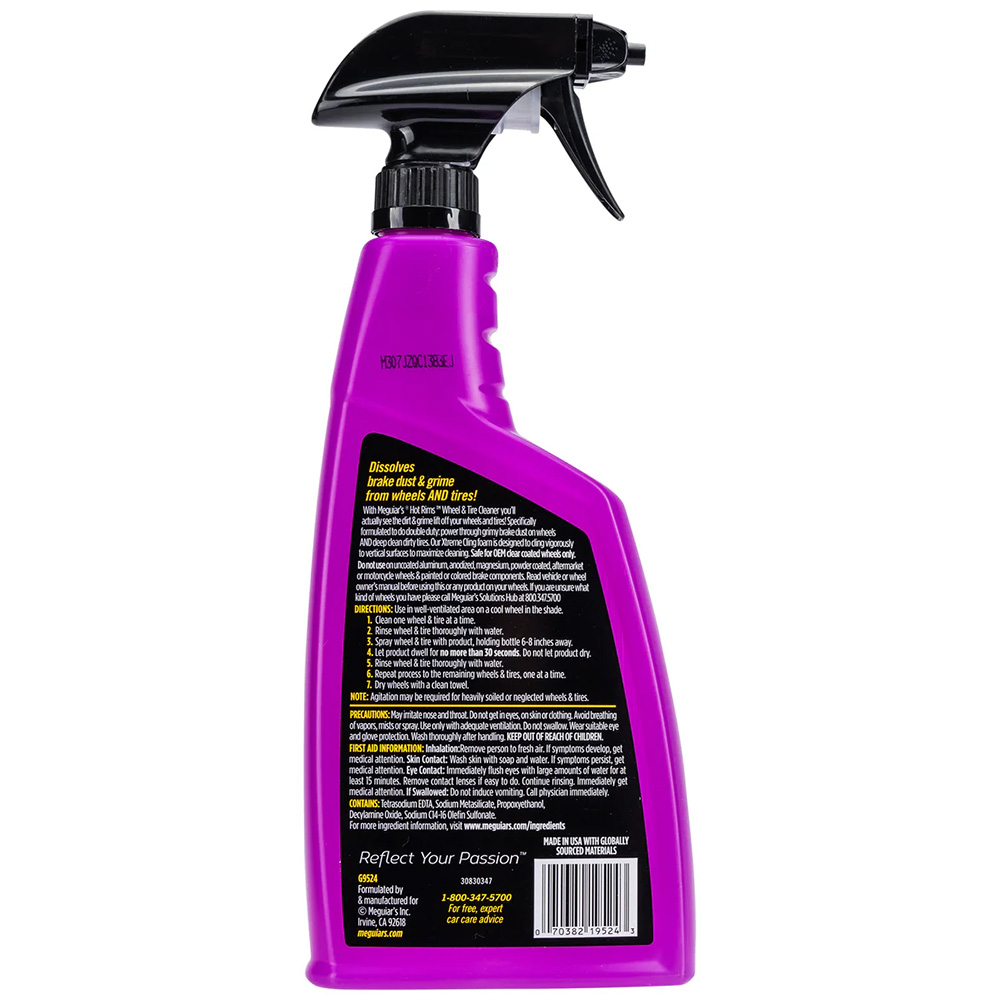 Meguiar's Hot Rims Wheel &amp; Tire Cleaner - 24oz 2