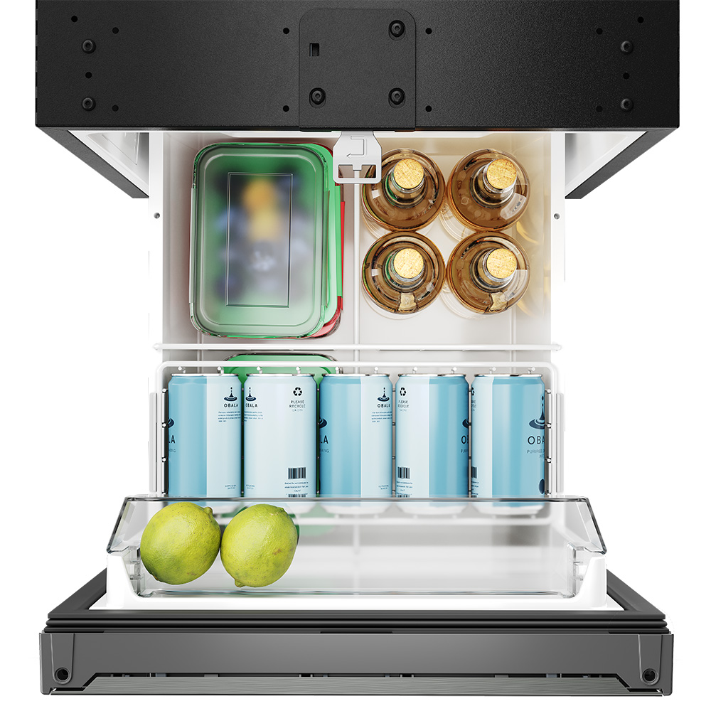 Dometic&trade; NRX 60C Drawer Refrigerator - 60L - Dark Grey 3