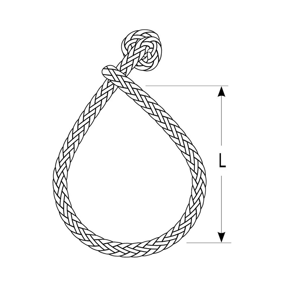 Ronstan Soft Shackle - Size XL - 12mm x 70mm w/Robline Line 2