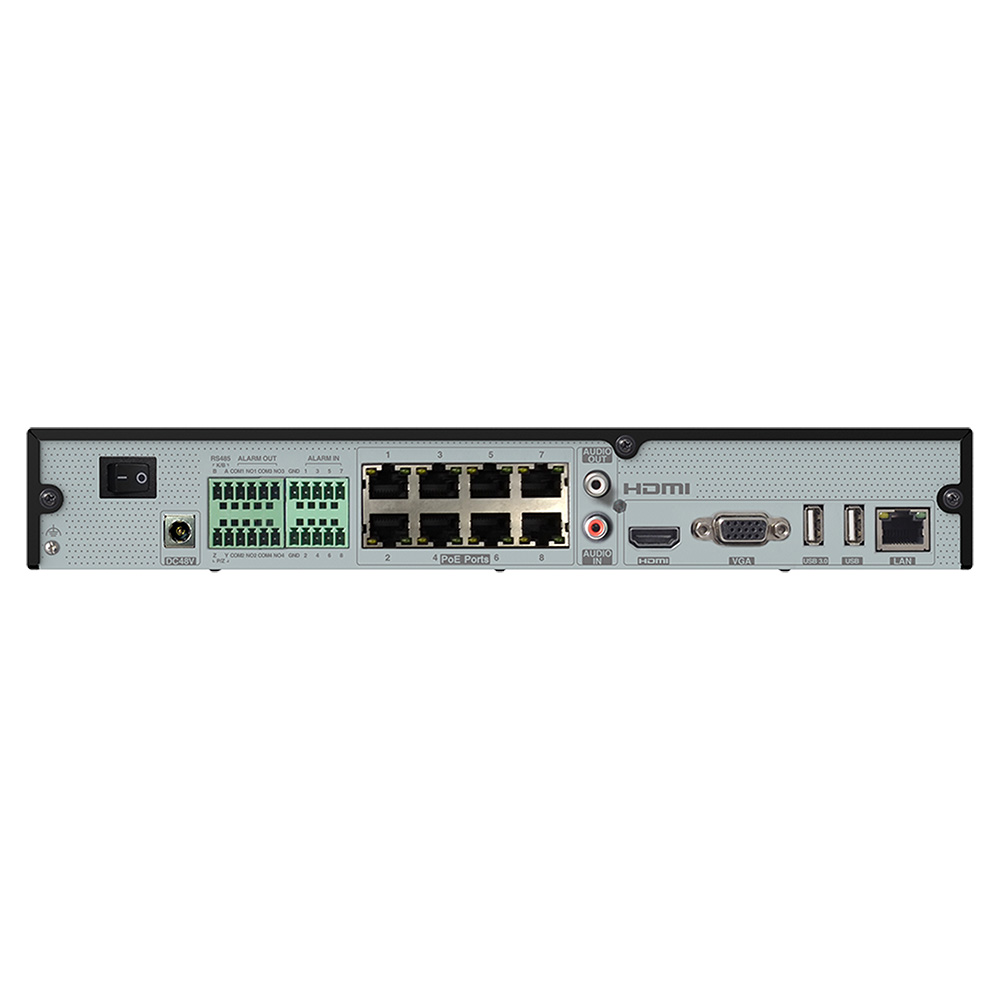 Speco 8-Channel Facial Recognition Recorder w/Smart Analytics - 2TB 2