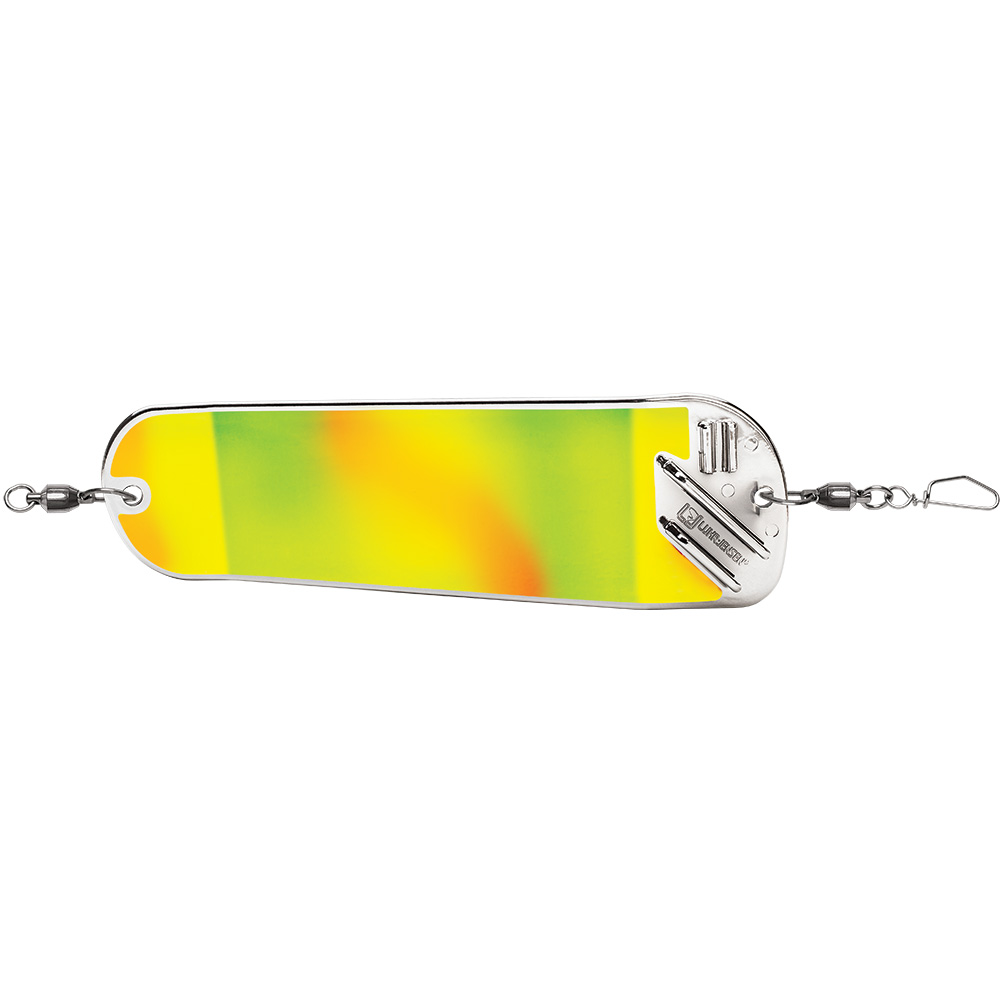 Luhr-Jensen Money Roll Flasher - 11" - Glow Biohazard 2