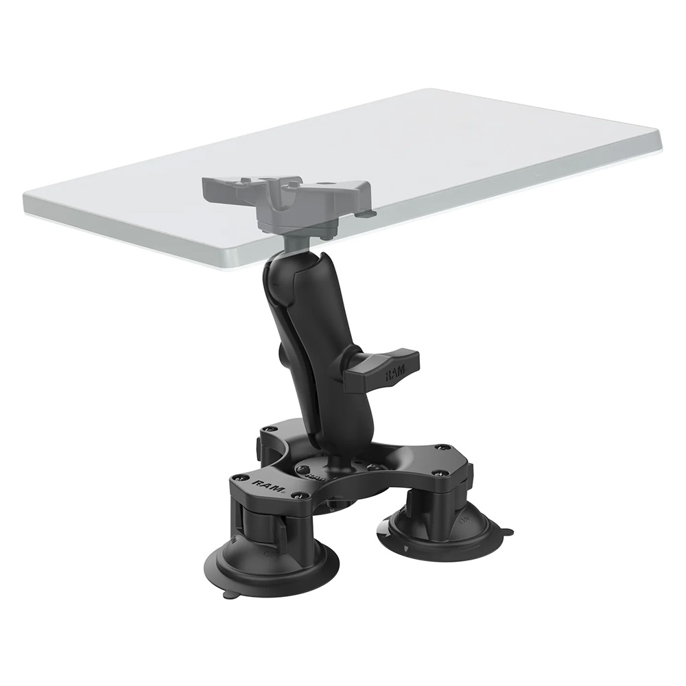 RAM Mount RAM&reg; Twist-Lock&trade; Triple Suction Heavy Duty Mount f/Starlink Mini 2