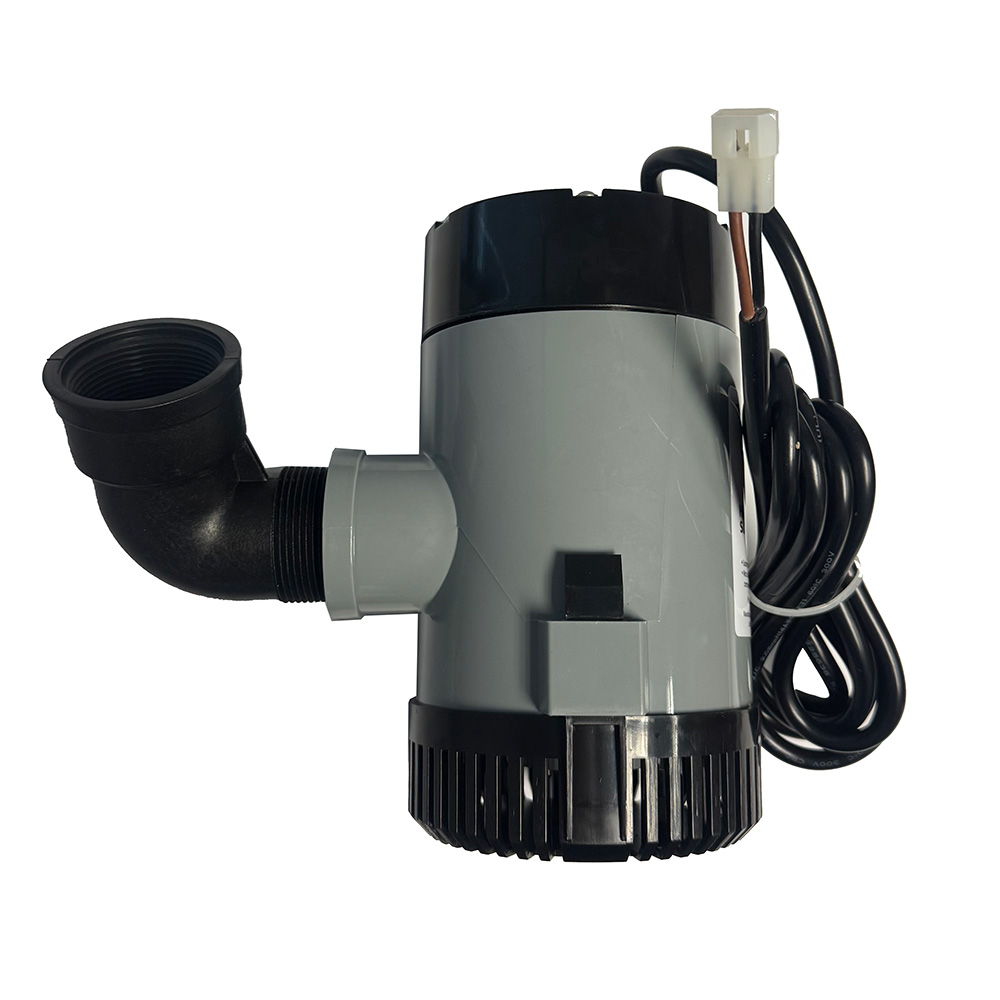 Johnson Pump Pro Series 2400 GPH Sump Pump / Utility Pump - 12V - 2400GPH w/10' Lift, 1.5" Discharge 2