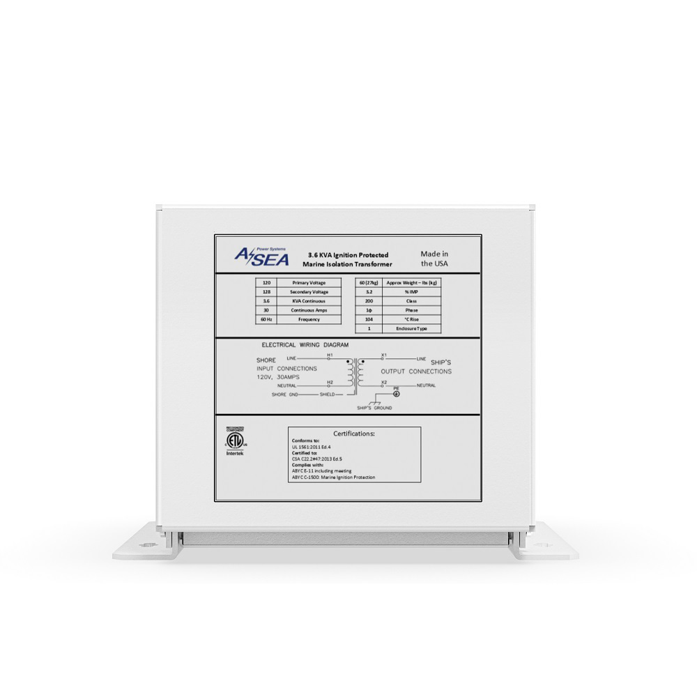 ASEA Power Systems 12 kVA Isolation Transformer 4