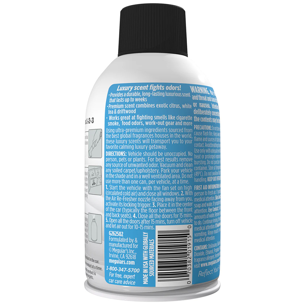 Meguiar's Island Volcano Whole Car Air Re-Fresher Aerosol - 2oz 2