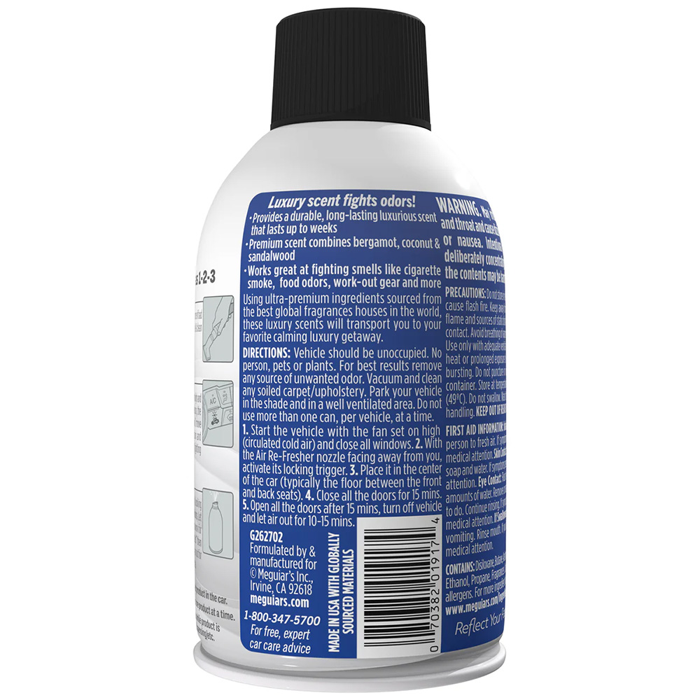 Meguiar's Stargazer Whole Car Air Re-Fresher Aerosol - 2oz 2