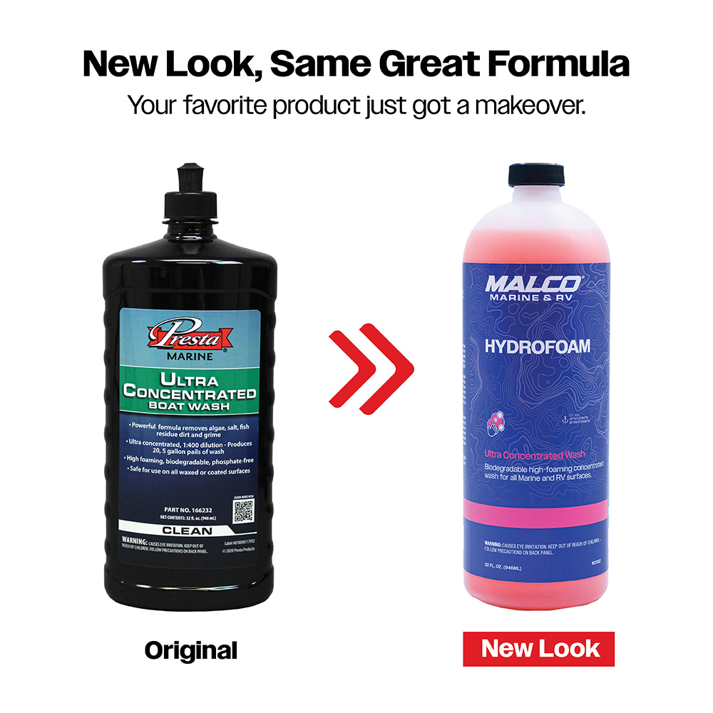 Malco HydroFoam Ultra Concentrated Boat Wash - 32oz 3