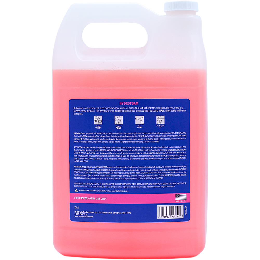 Malco HydroFoam Ultra Concentrated Boat Wash - 1 Gallon 2