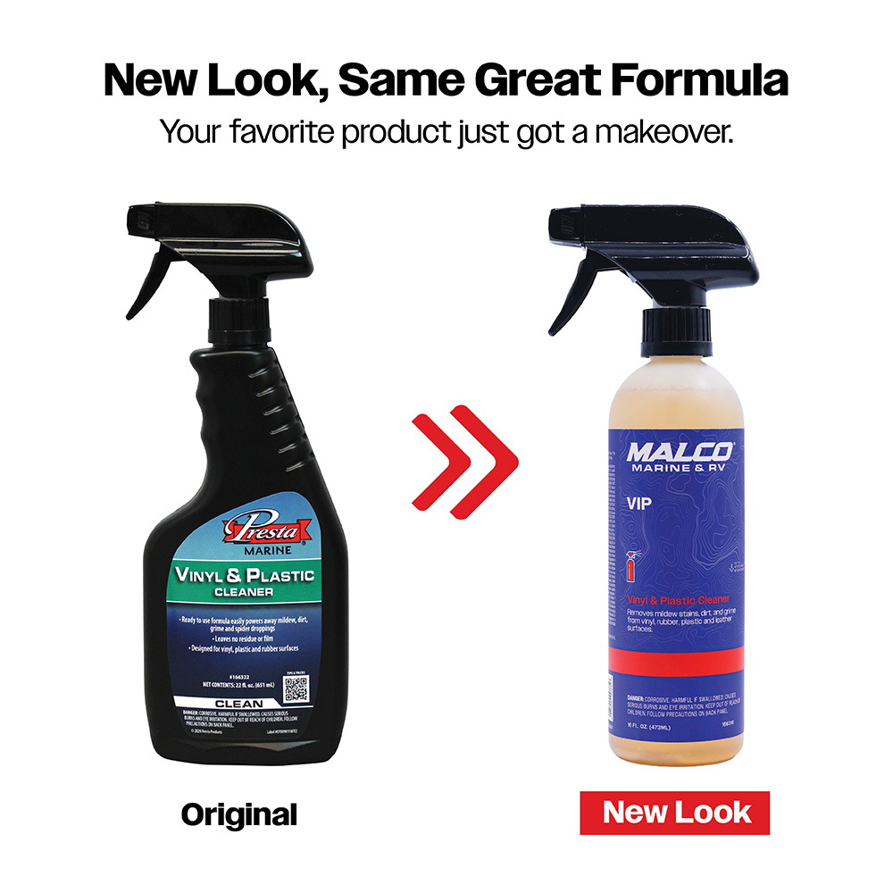 Malco VIP Vinyl &amp; Plastic Cleaner - 16oz 3