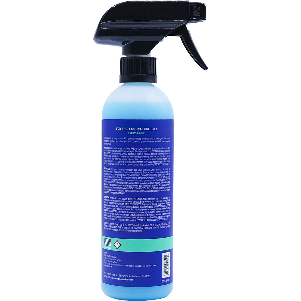 Malco Express Shine SiO2 Detail Spray - 16oz 2
