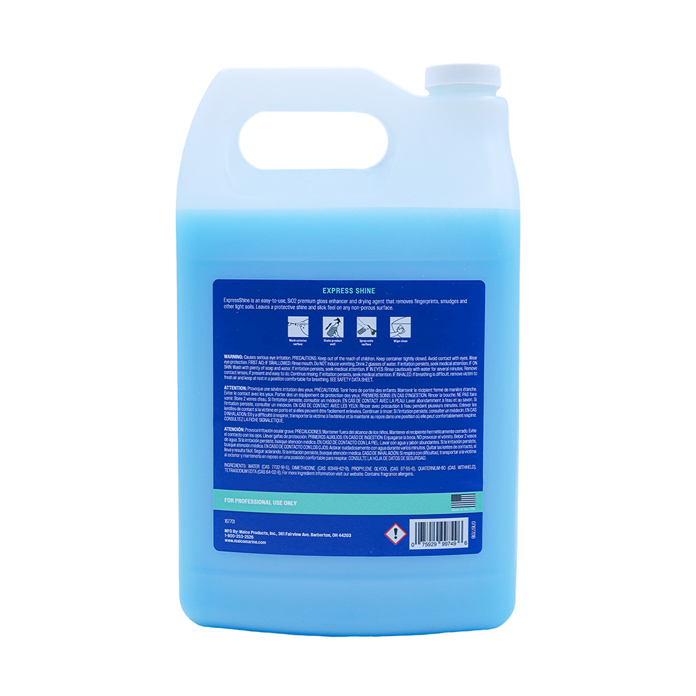 Malco Express Shine SiO2 Detail Spray - 1 Gallon 2