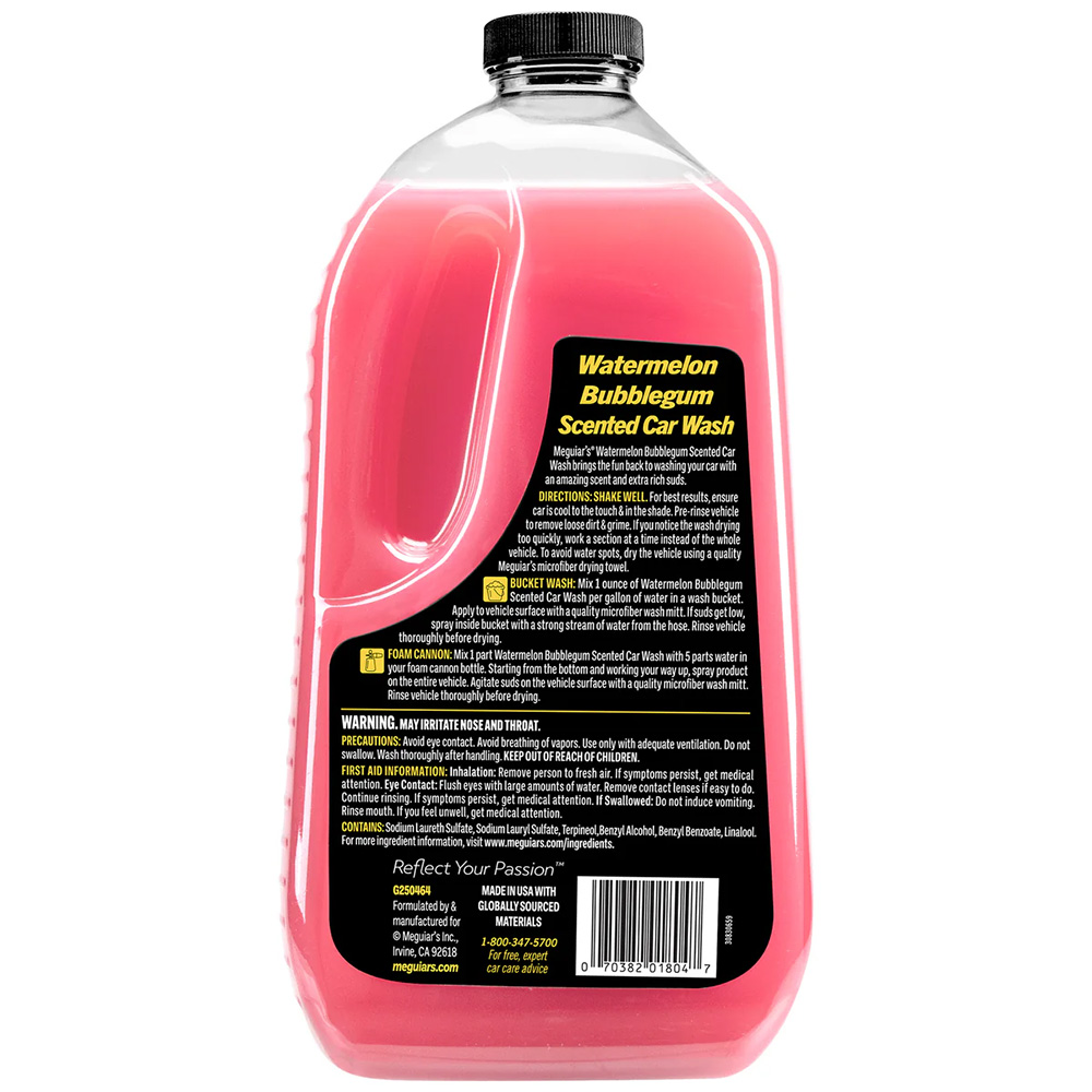 Meguiar's Watermelon Bubblegum Scented Car Wash - 64oz 2
