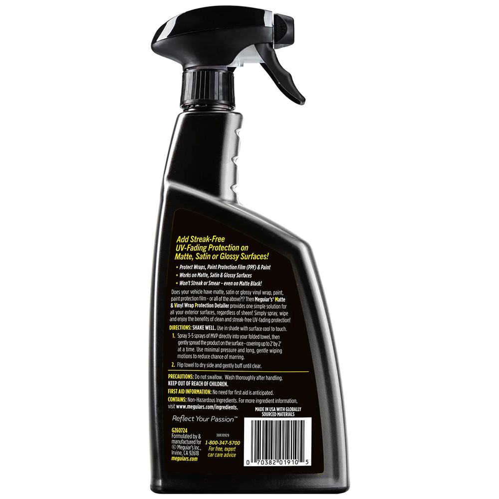 Meguiar's MVP Detailer Matte &amp; Vinyl Wrap Protection - 24oz 2