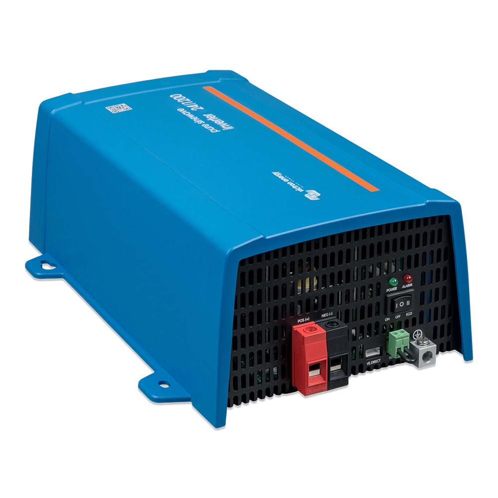 Victron Inverter 24/1200 120V Ve.Direct GFCI NEMA Plug UL458 3