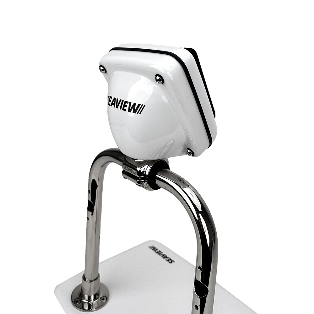 Seaview RailPod Uncut w/Single Base Rail Clamp - 4.5"W x 4.5"H Usable Face 3