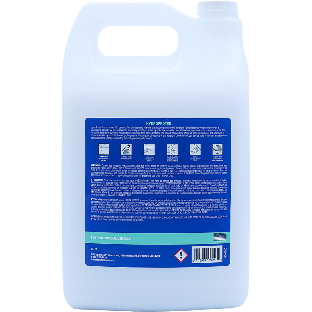 Malco HydroProtek Ceramic Spray - 1 Gallon 2
