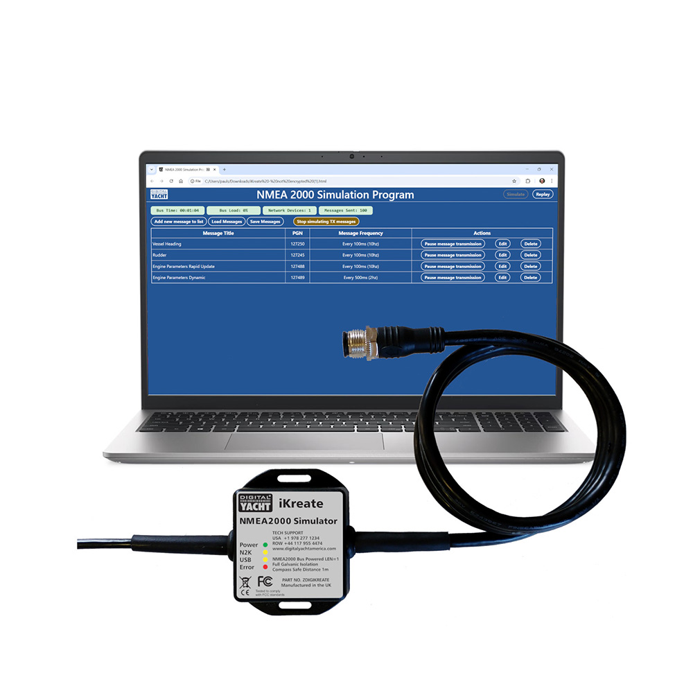 Digital Yacht iKreate NMEA 2000 Simulator w/USB 2