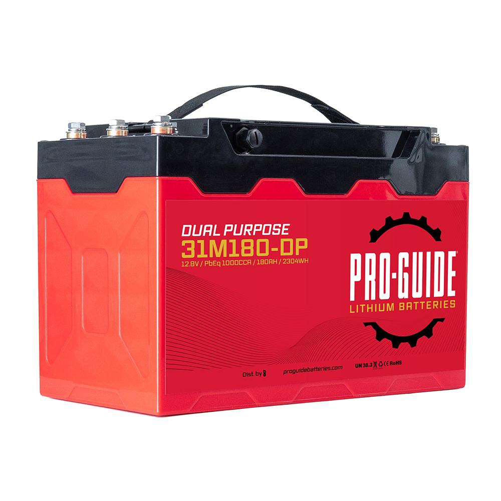 Pro-Guide Alpha Series Lithium Battery - 12V - 180AH - Group 31 2