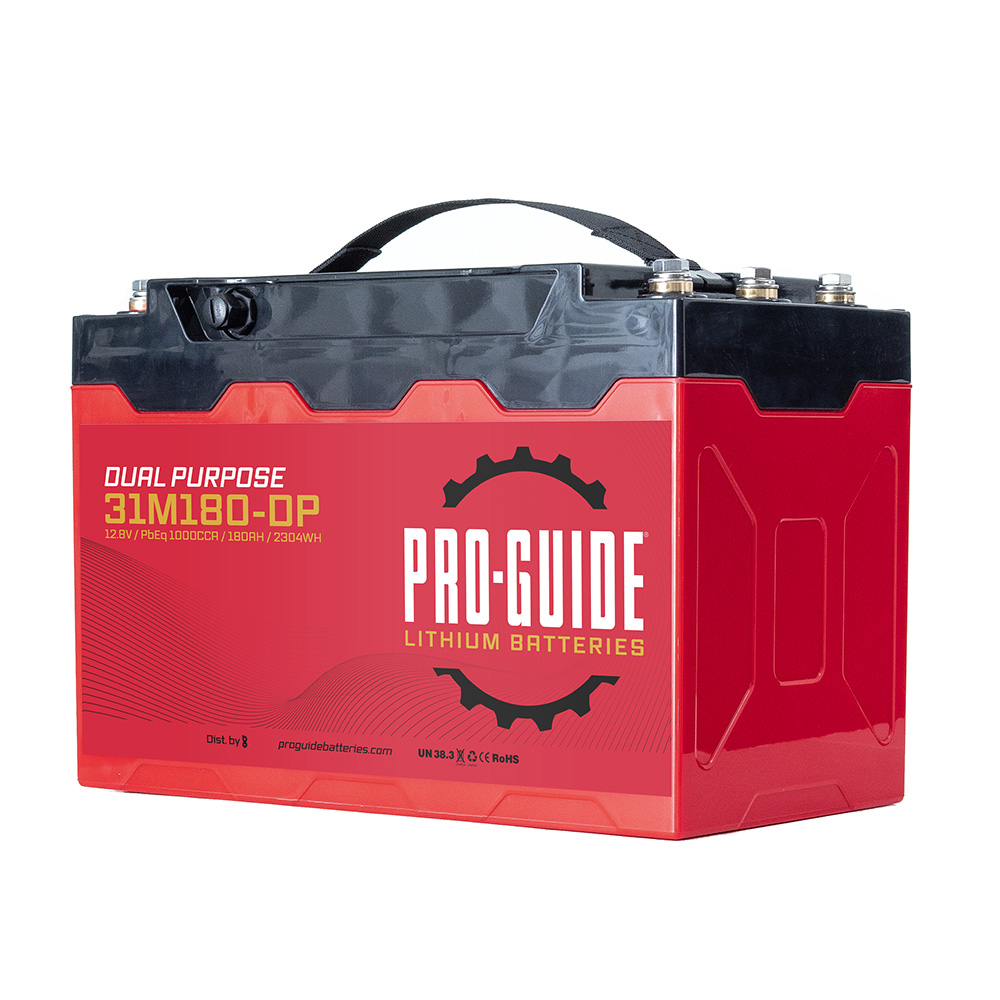 Pro-Guide Alpha Series Lithium Battery - 12V - 180AH - Group 31 3