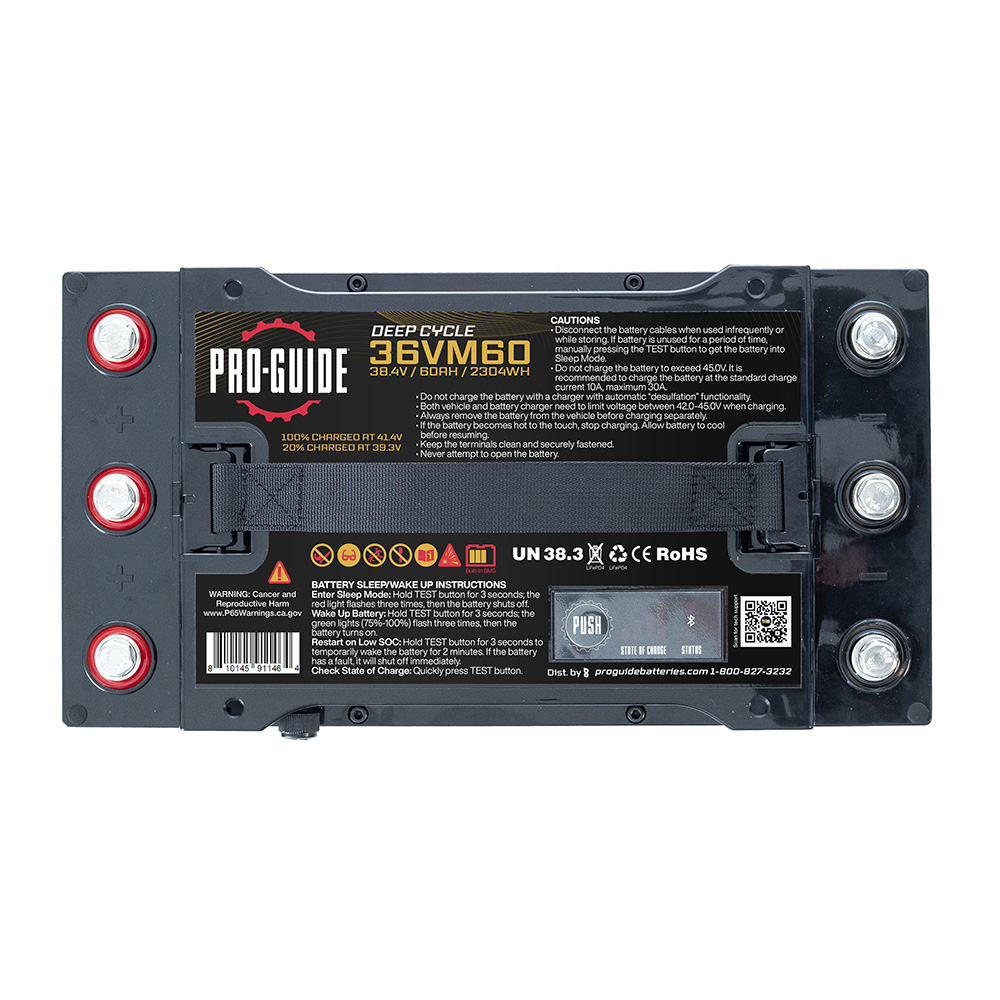 Pro-Guide Alpha Series Lithium Battery - 36V - 60AH - Group 31 4